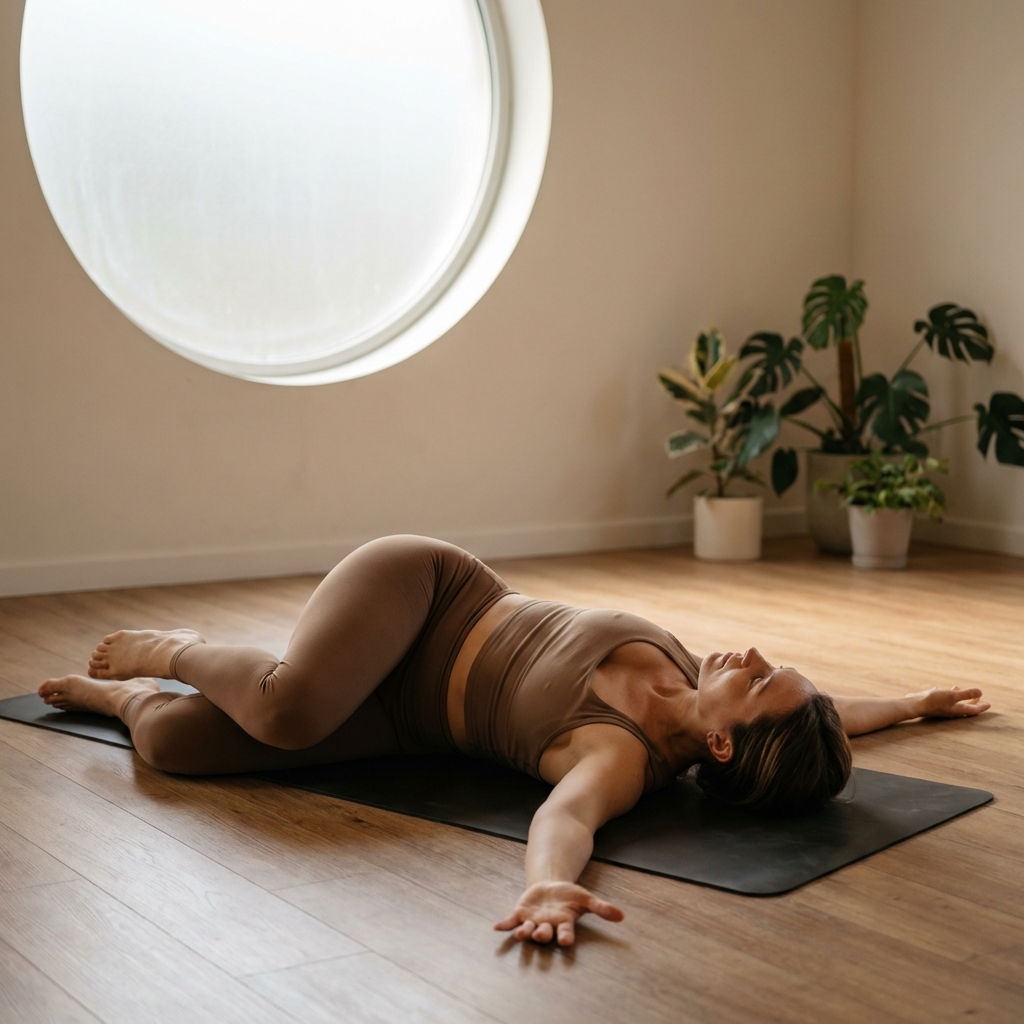 Supta Parivartanasana